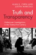 Cover of Truth and Transparency: Undercover Investigations in the Twenty-First Century