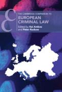 Cover of The Cambridge Companion to European Criminal Law