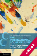 Cover of The Cambridge Companion to the International Court of Justice (eBook)