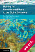 Cover of Liability for Environmental Harm to the Global Commons (eBook)