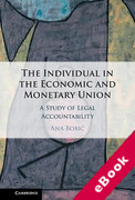 Cover of The Individual in the Economic and Monetary Union: A Study of Legal Accountability (eBook)