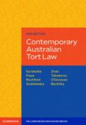 Cover of Contemporary Australian Tort Law