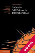 Cover of Collective Self-Defence in International Law (eBook)