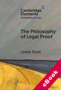 Cover of The Philosophy of Legal Proof (eBook)