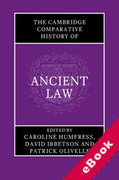 Cover of The Cambridge Comparative History of Ancient Law (eBook)