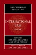 Cover of The Cambridge History of International Law, Volume 1: The Historiography of International Law