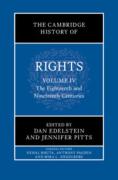 Cover of The Cambridge History of Rights, Volume 4: The Eighteenth and Nineteenth Centuries