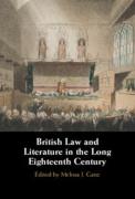 Cover of British Law and Literature in the Long Eighteenth Century