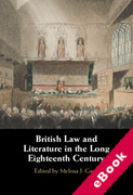 Cover of British Law and Literature in the Long Eighteenth Century (eBook)