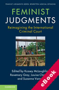 Cover of Feminist Judgments: Reimagining the International Criminal Court (eBook)