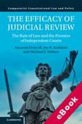 Cover of The Efficacy of Judicial Review: The Rule of Law and the Promise of Independent Courts (eBook)