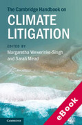 Cover of The Cambridge Handbook on Climate Litigation (eBook)