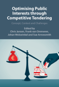 Cover of Optimizing Public Interests through Competitive Tendering: Concept, Context and Challenges