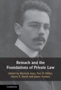 Cover of Reinach and the Foundations of Private Law