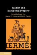 Cover of Fashion and Intellectual Property