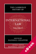 Cover of The Cambridge History of International Law, Volume 6: International Law in Early Modern Europe (eBook)