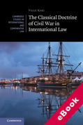 Cover of The Classical Doctrine of Civil War in International Law (eBook)