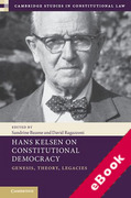 Cover of Hans Kelsen on Constitutional Democracy: Genesis, Theory, Legacies (eBook)