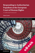 Cover of Responding to Authoritarian Populism at the European Court of Human Rights: A Calibrated Framework (eBook)