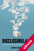 Cover of Disclosureland: How Corporate Words Constrain Racial Progress (eBook)