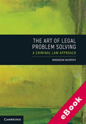Cover of The Art of Legal Problem Solving: A Criminal Law Approach (eBook)