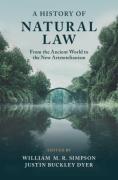 Cover of A History of Natural Law: From the Ancient World to the New Aristotelianism