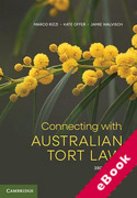 Cover of Connecting with Australian Tort Law (eBook)
