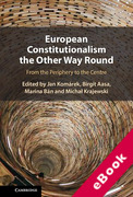 Cover of European Constitutionalism the Other Way Round: From the Periphery to the Centre (eBook)