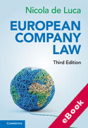 Cover of European Company Law: Text, Cases and Materials (eBook)