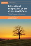 Cover of International Perspectives on End-of-Life Law Reform: Politics, Persuasion and Persistence