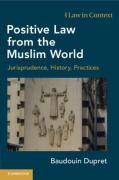 Cover of Positive Law from the Muslim World: Jurisprudence, History, Practices