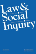 Cover of Law and Social Inquiry: Online