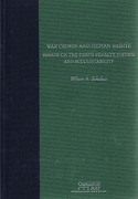 Cover of War Crimes and Human Rights: Essays on the Death Penalty, Justice and Accountability