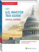 Cover of CCH U.S. Master Tax Guide 2021