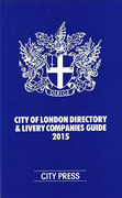 Cover of City of London Directory & Livery Companies Guide 2015
