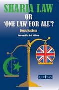 Cover of Sharia Law or 'one Law for All'?