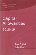 Cover of Capital Allowances: 2018-19