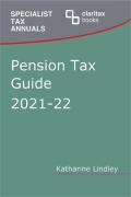 Cover of Pension Tax Guide 2021-22