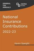 Cover of National Insurance Contributions 2022-23