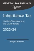 Cover of Inheritance Tax: Lifetime Transfers and the Death Estate 2023-24
