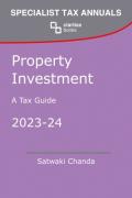 Cover of Property Investment: A Tax Guide 2023-24