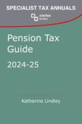 Cover of Pension Tax Guide 2024-25