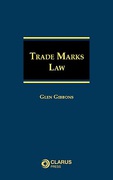 Cover of Trade Marks Law
