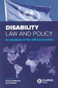 Cover of Disability Law and Policy: An Analysis of the UN Convention