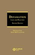 Cover of Defamation: Law and Practice