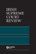 Cover of Irish Supreme Court Review, Volume 4