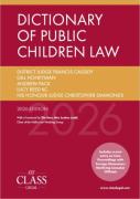 Cover of Dictionary of Public Children Law 2026