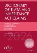 Cover of Dictionary of TLATA and Inheritance Act Claims 2026