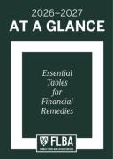 Cover of At A Glance 2026-27: Essential Tables for Financial Remedies
