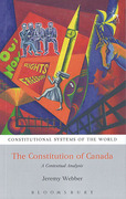 Cover of Constitution of Canada: A Contextual Analysis
